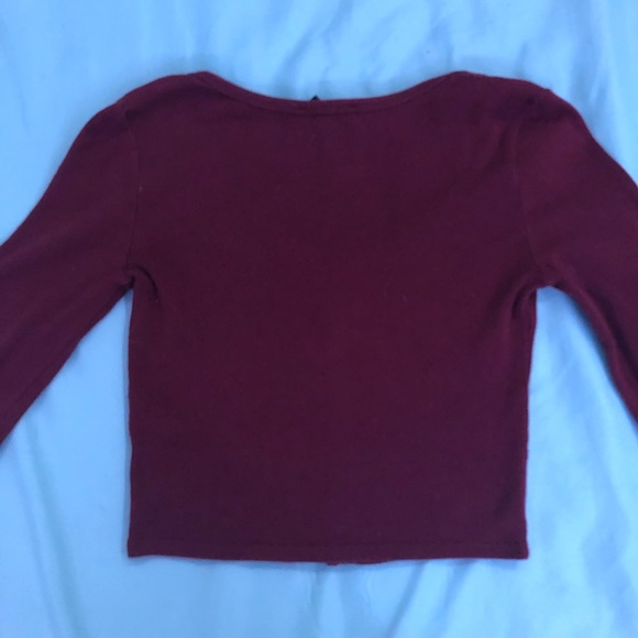 Auburn button up top - Picture 3 of 3